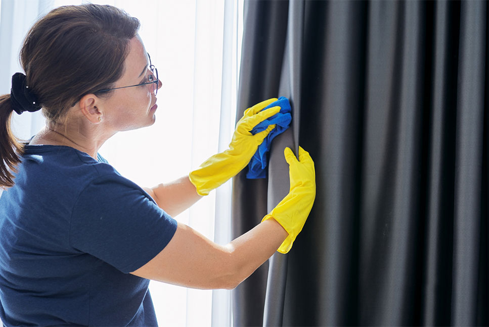 yerinde perde temizliği